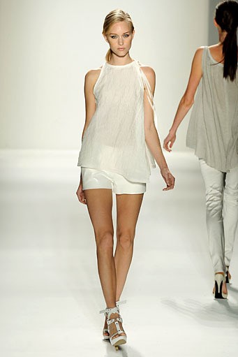 Son Jung Wan, Spring/Summer 2012. New York Fashion Week 2012. [Photo by Fernanda Calfat/Getty Images for Mercedes-Benz Fashion Week]