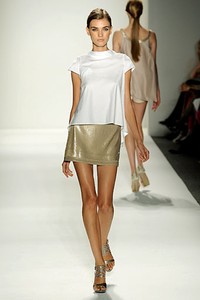 Son Jung Wan, Spring/Summer 2012. New York Fashion Week 2012. [Photo by Fernanda Calfat/Getty Images for Mercedes-Benz Fashion Week]