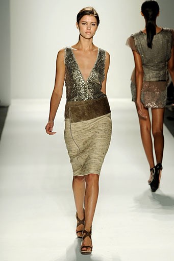 Son Jung Wan, Spring/Summer 2012. New York Fashion Week 2012. [Photo by Fernanda Calfat/Getty Images for Mercedes-Benz Fashion Week]