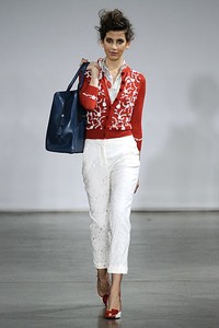 LWren Scott, Spring/Summer 2012. New York Fashion Week 2012. [Photo by Peter Michael Dills/Getty Images]