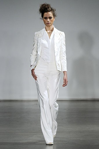 LWren Scott, Spring/Summer 2012. New York Fashion Week 2012. [Photo by Peter Michael Dills/Getty Images]