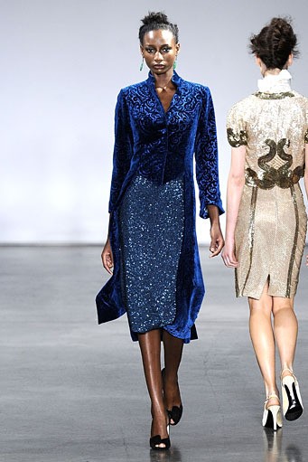 LWren Scott, Spring/Summer 2012. New York Fashion Week 2012. [Photo by Peter Michael Dills/Getty Images]