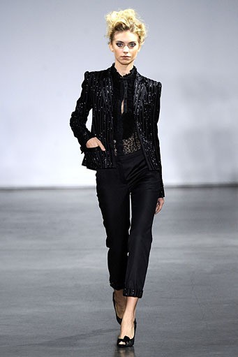 LWren Scott, Spring/Summer 2012. New York Fashion Week 2012. [Photo by Peter Michael Dills/Getty Images]