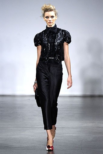 LWren Scott, Spring/Summer 2012. New York Fashion Week 2012. [Photo by Peter Michael Dills/Getty Images]