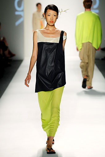 Shamask by Ronaldus Shamask, Spring/Summer 2012. New York Fashion Week 2012. [Photo by Randy Brooke/Getty Images for Mercedes-Benz Fashion Week]