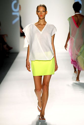 Shamask by Ronaldus Shamask, Spring/Summer 2012. New York Fashion Week 2012. [Photo by Randy Brooke/Getty Images for Mercedes-Benz Fashion Week]