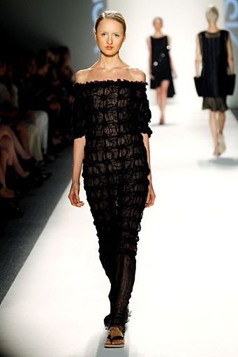 Shamask by Ronaldus Shamask, Spring/Summer 2012. New York Fashion Week 2012. [Photo by Randy Brooke/Getty Images for Mercedes-Benz Fashion Week]