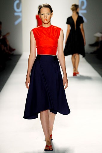 Shamask by Ronaldus Shamask, Spring/Summer 2012. New York Fashion Week 2012. [Photo by Randy Brooke/Getty Images for Mercedes-Benz Fashion Week]