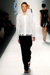 Shamask by Ronaldus Shamask, Spring/Summer 2012. New York Fashion Week 2012. [Photo by Randy Brooke/Getty Images for Mercedes-Benz Fashion Week]