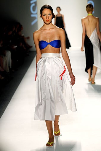 Shamask by Ronaldus Shamask, Spring/Summer 2012. New York Fashion Week 2012. [Photo by Randy Brooke/Getty Images for Mercedes-Benz Fashion Week]