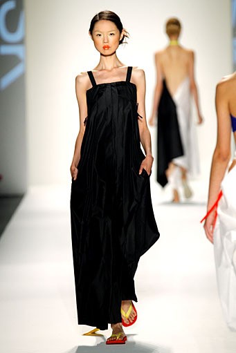 Shamask by Ronaldus Shamask, Spring/Summer 2012. New York Fashion Week 2012. [Photo by Randy Brooke/Getty Images for Mercedes-Benz Fashion Week]