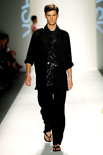 Shamask by Ronaldus Shamask, Spring/Summer 2012. New York Fashion Week 2012. [Photo by Randy Brooke/Getty Images for Mercedes-Benz Fashion Week]