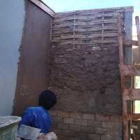 Rumah Murah Rp 25 Juta Berdinding Bambu Plester