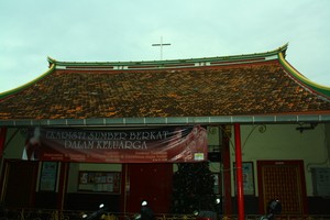 Nuansa Oriental di Gereja Santa Maria De Fatima