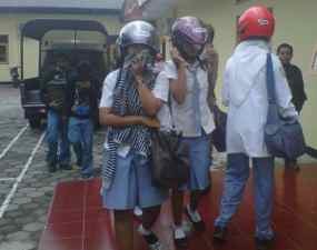 Indehoi di Tepian Sungai Berantas, 9 Pelajar Terjaring Razia