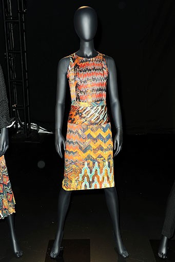 Michael Angel, Spring/Summer 2012. New York Fashion Week 2012. [Photo by Earl Gibson III/Getty Images for Mercedes-Benz Fashion Week]