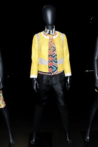 Michael Angel, Spring/Summer 2012. New York Fashion Week 2012. [Photo by Earl Gibson III/Getty Images for Mercedes-Benz Fashion Week]