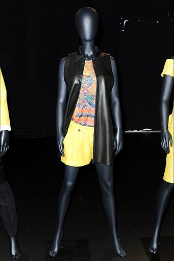 Michael Angel, Spring/Summer 2012. New York Fashion Week 2012. [Photo by Earl Gibson III/Getty Images for Mercedes-Benz Fashion Week]