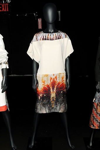 Michael Angel, Spring/Summer 2012. New York Fashion Week 2012. [Photo by Earl Gibson III/Getty Images for Mercedes-Benz Fashion Week]