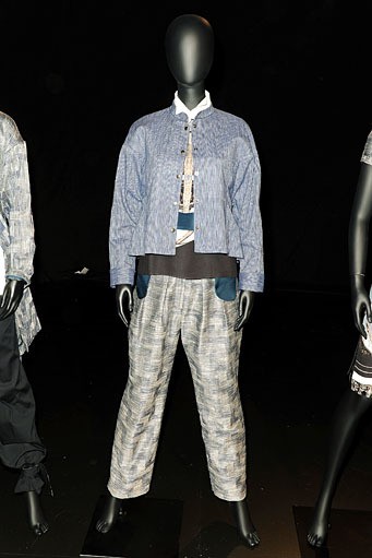 Michael Angel, Spring/Summer 2012. New York Fashion Week 2012. [Photo by Earl Gibson III/Getty Images for Mercedes-Benz Fashion Week]