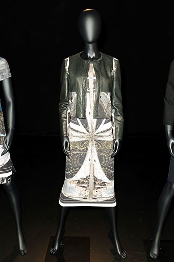 Michael Angel, Spring/Summer 2012. New York Fashion Week 2012. [Photo by Earl Gibson III/Getty Images for Mercedes-Benz Fashion Week]