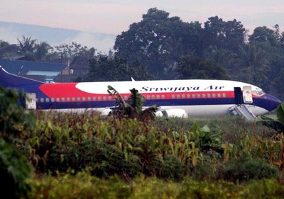 Sriwijaya Air Tergelincir