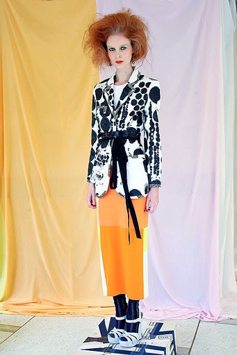 Chris Benz, Spring/Summer 2012. New York Fashion Week 2012. [Photo by Joe Corrigan/Getty Images]