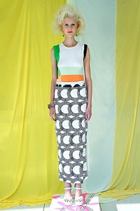 Chris Benz, Spring/Summer 2012. New York Fashion Week 2012. [Photo by Joe Corrigan/Getty Images]