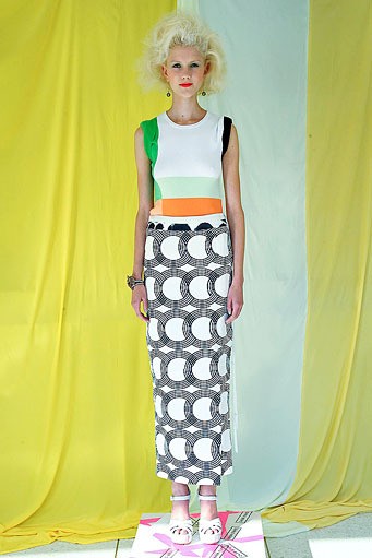 Chris Benz, Spring/Summer 2012. New York Fashion Week 2012. [Photo by Joe Corrigan/Getty Images]