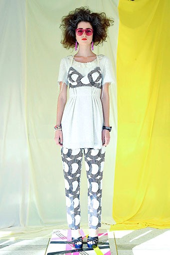 Chris Benz, Spring/Summer 2012. New York Fashion Week 2012. [Photo by Joe Corrigan/Getty Images]