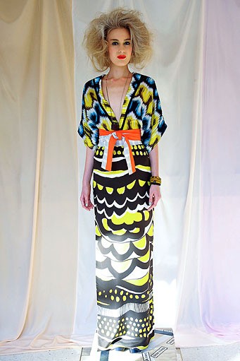 Chris Benz, Spring/Summer 2012. New York Fashion Week 2012. [Photo by Joe Corrigan/Getty Images]