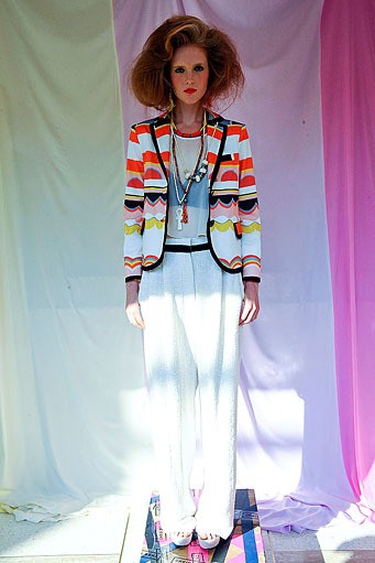 Chris Benz, Spring/Summer 2012. New York Fashion Week 2012. [Photo by Joe Corrigan/Getty Images]