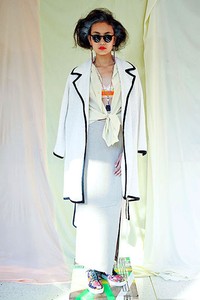 Chris Benz, Spring/Summer 2012. New York Fashion Week 2012. [Photo by Joe Corrigan/Getty Images]