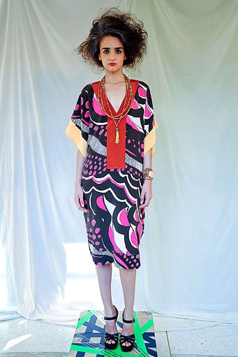 Chris Benz, Spring/Summer 2012. New York Fashion Week 2012. [Photo by Joe Corrigan/Getty Images]