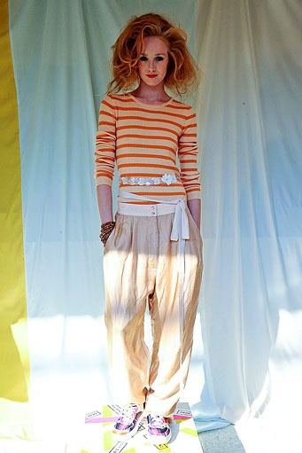 Chris Benz, Spring/Summer 2012. New York Fashion Week 2012. [Photo by Joe Corrigan/Getty Images]