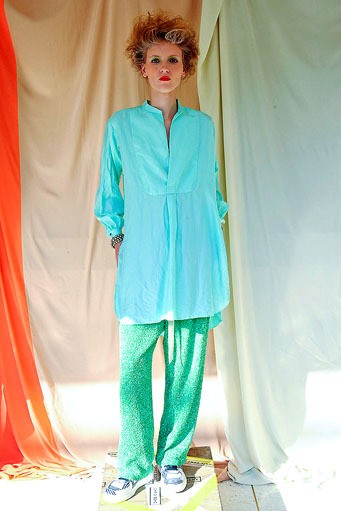 Chris Benz, Spring/Summer 2012. New York Fashion Week 2012. [Photo by Joe Corrigan/Getty Images]