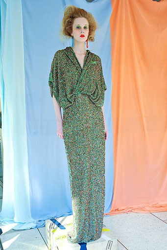 Chris Benz, Spring/Summer 2012. New York Fashion Week 2012. [Photo by Joe Corrigan/Getty Images]