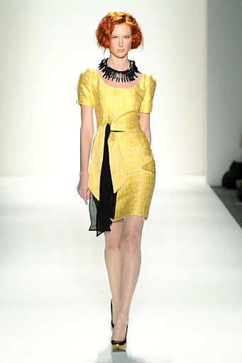 Elene Cassis, Spring/Summer 2012. New York Fashion Week 2012. [Photo by Frazer Harrison/Getty Images for Mercedes-Benz Fashion Week]