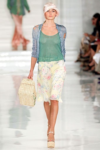 Ralph Lauren, Spring/Summer 2012. New York Fashion Week 2012. [Photo by Peter Michael Dills/Getty Images for Mercedes-Benz Fashion Week]