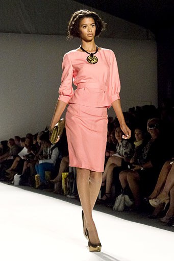 Elene Cassis, Spring/Summer 2012. New York Fashion Week 2012. [Photo by Frazer Harrison/Getty Images for Mercedes-Benz Fashion Week]