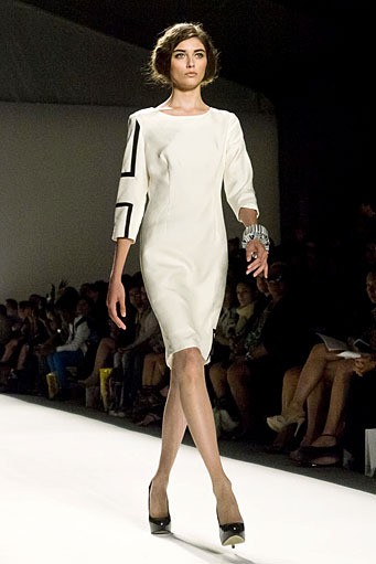 Elene Cassis, Spring/Summer 2012. New York Fashion Week 2012. [Photo by Frazer Harrison/Getty Images for Mercedes-Benz Fashion Week]