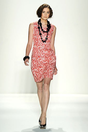 Elene Cassis, Spring/Summer 2012. New York Fashion Week 2012. [Photo by Frazer Harrison/Getty Images for Mercedes-Benz Fashion Week]