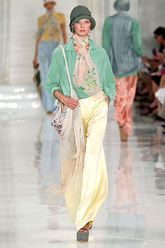 Ralph Lauren, Spring/Summer 2012. New York Fashion Week 2012. [Photo by Peter Michael Dills/Getty Images for Mercedes-Benz Fashion Week]