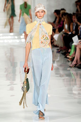 Ralph Lauren, Spring/Summer 2012. New York Fashion Week 2012. [Photo by Peter Michael Dills/Getty Images for Mercedes-Benz Fashion Week]