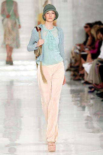 Ralph Lauren, Spring/Summer 2012. New York Fashion Week 2012. [Photo by Peter Michael Dills/Getty Images for Mercedes-Benz Fashion Week]