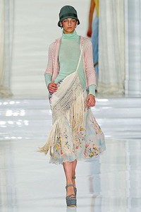 Ralph Lauren, Spring/Summer 2012. New York Fashion Week 2012. [Photo by Peter Michael Dills/Getty Images for Mercedes-Benz Fashion Week]