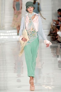 Ralph Lauren, Spring/Summer 2012. New York Fashion Week 2012. [Photo by Peter Michael Dills/Getty Images for Mercedes-Benz Fashion Week]