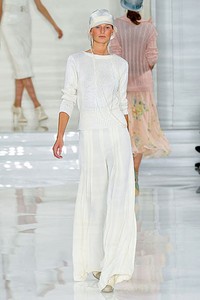 Ralph Lauren, Spring/Summer 2012. New York Fashion Week 2012. [Photo by Peter Michael Dills/Getty Images for Mercedes-Benz Fashion Week]