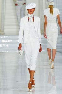 Ralph Lauren, Spring/Summer 2012. New York Fashion Week 2012. [Photo by Peter Michael Dills/Getty Images for Mercedes-Benz Fashion Week]