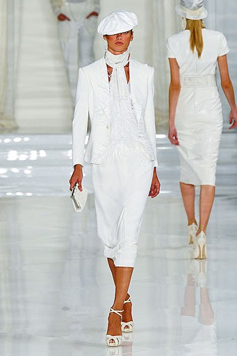 Ralph Lauren, Spring/Summer 2012. New York Fashion Week 2012. [Photo by Peter Michael Dills/Getty Images for Mercedes-Benz Fashion Week]